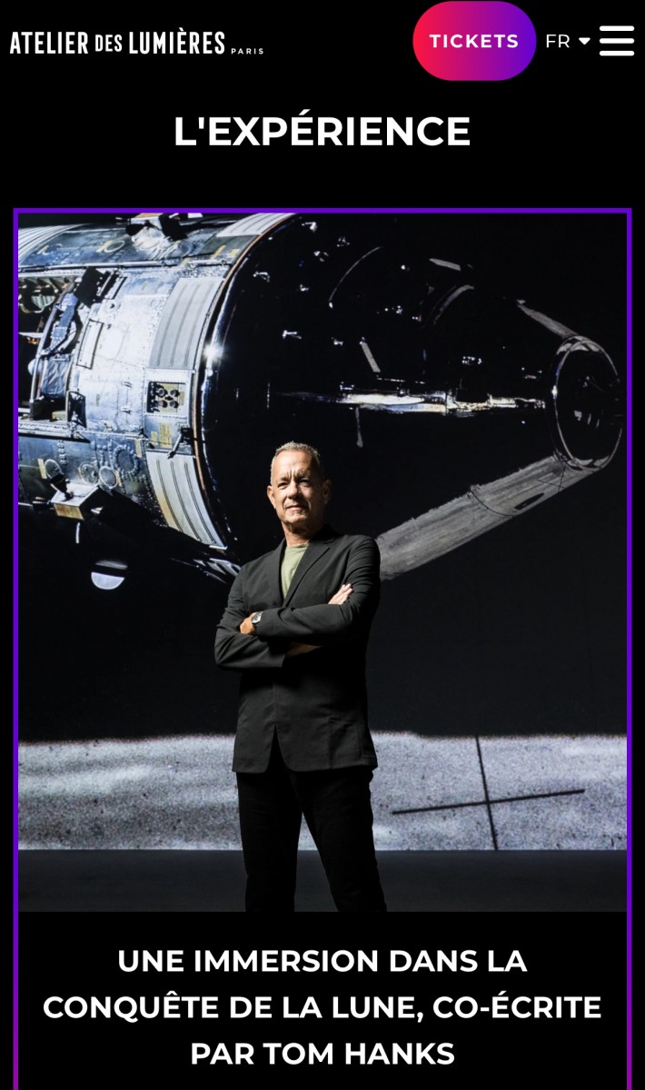 DESTINATION LUNE. UN VOYAGE IMMERSIF AVEC TOM HANKS