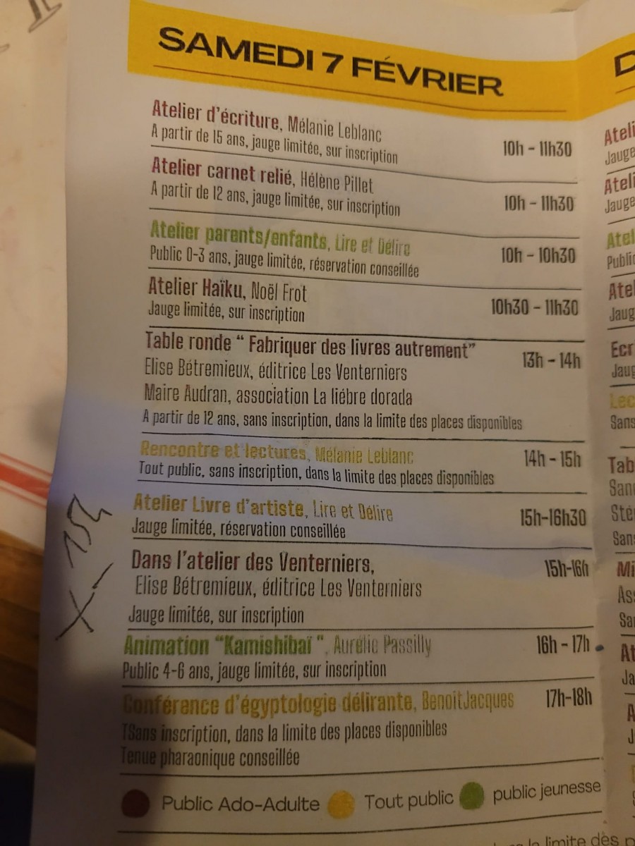 ECRIRE a CARREFOUR 18