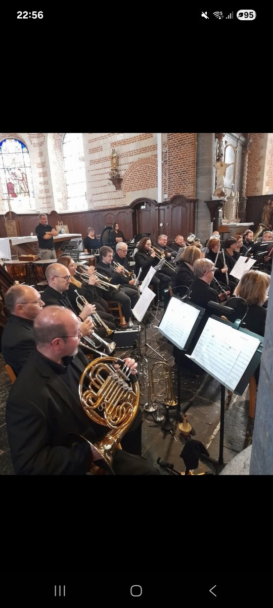 Fête de la musique par l'orchestre d'harmonie de Quarouble