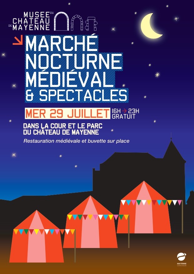 Marché nocturne médiéval
